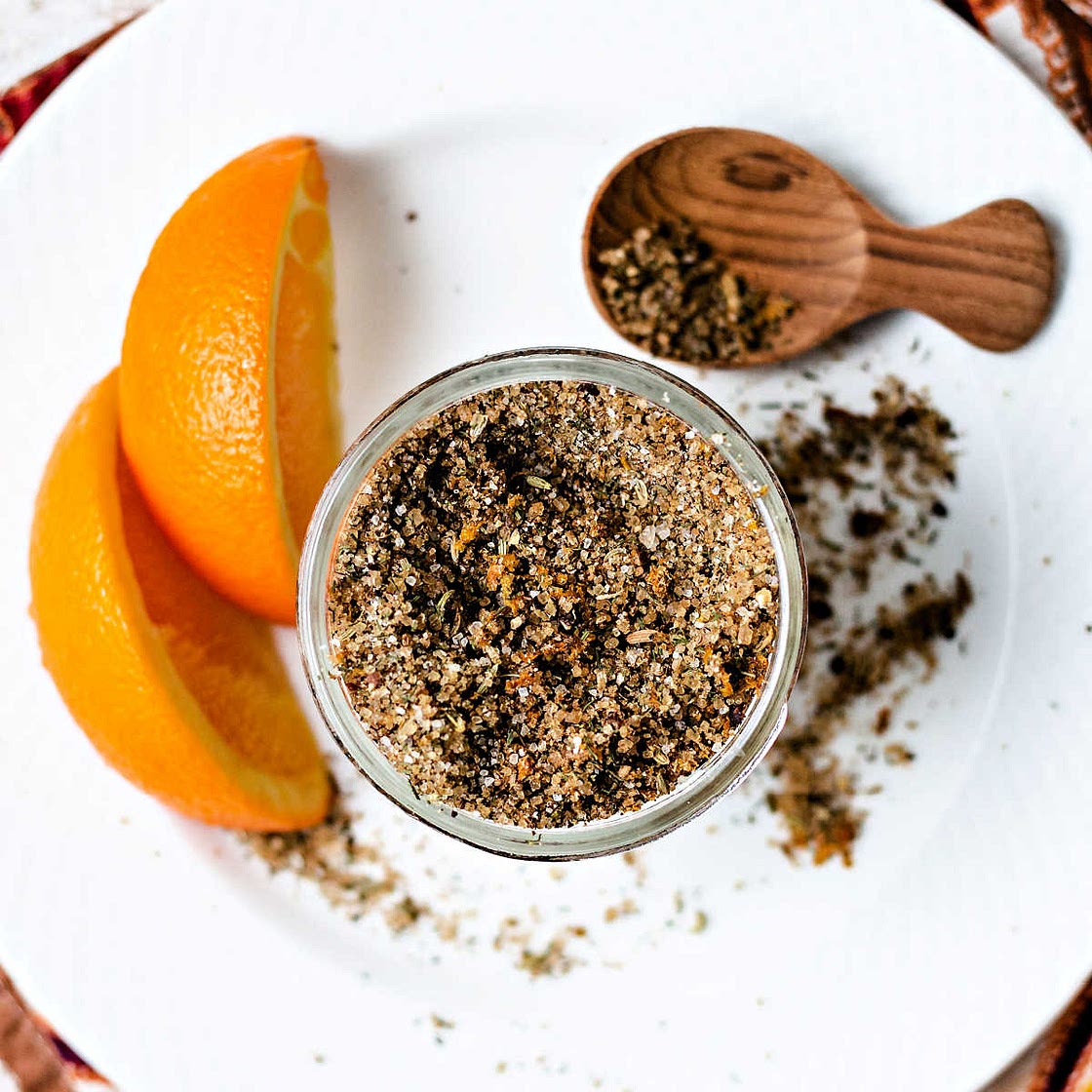 Citrusy Salmon Rub