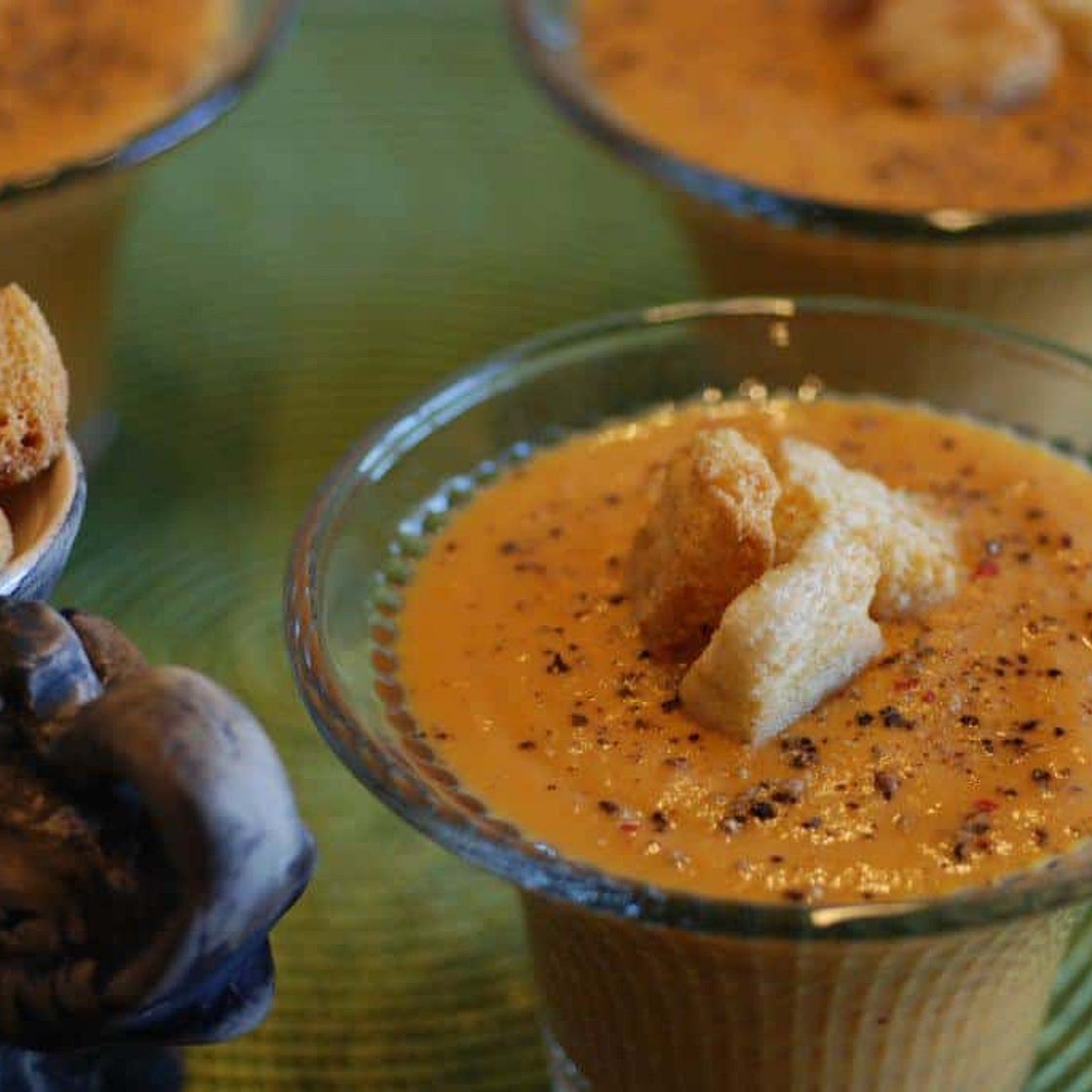 Cote D' Ivoire Velouté d'Ignames (Cream of Yam Soup)