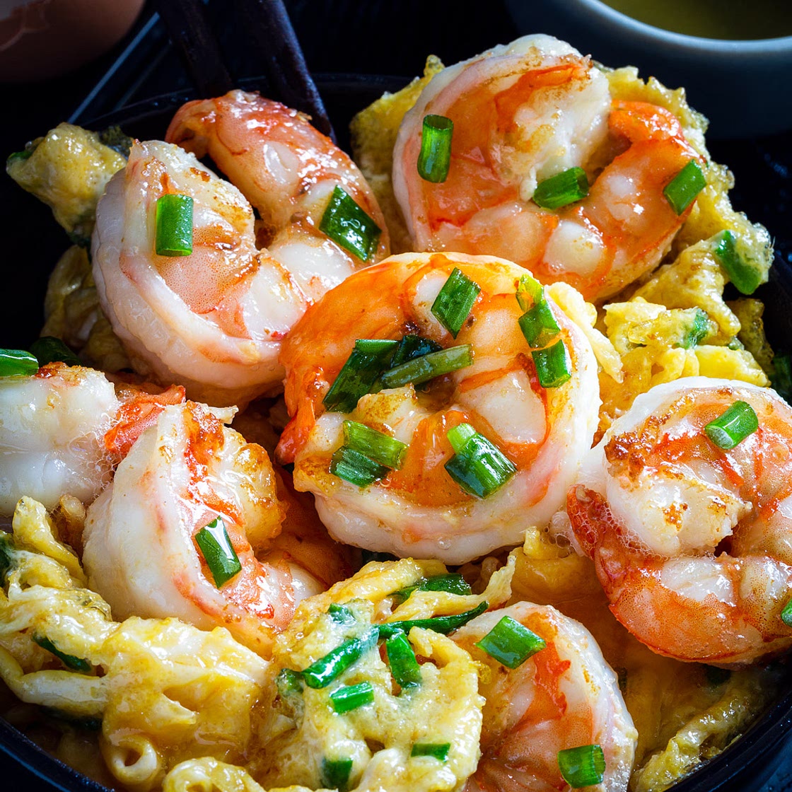 Shrimp and Egg Stir Fry