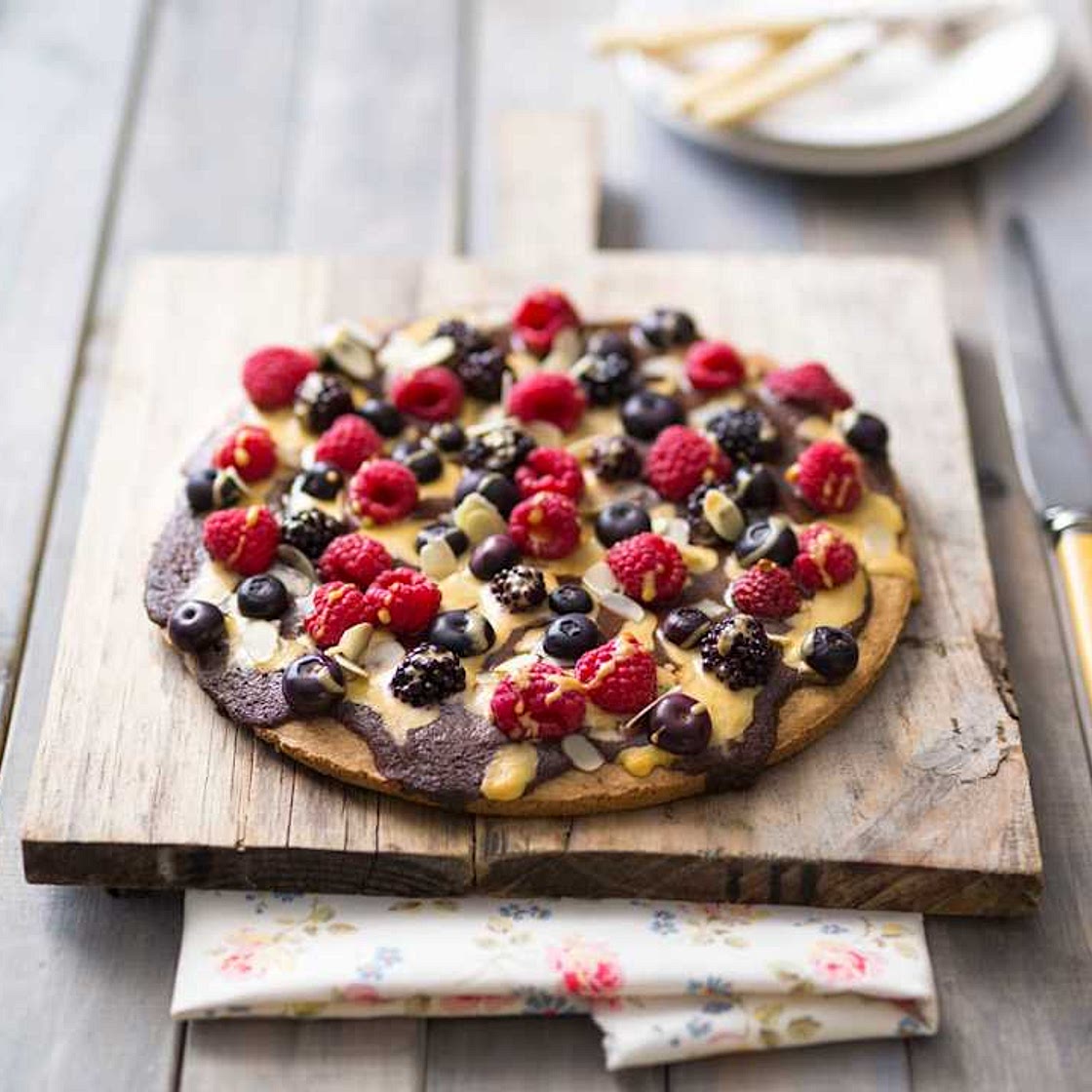 Dessert pizzas (Jo Whitton)