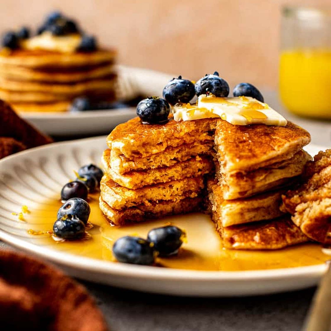 Healthy Cottage Cheese Pancakes Recipe