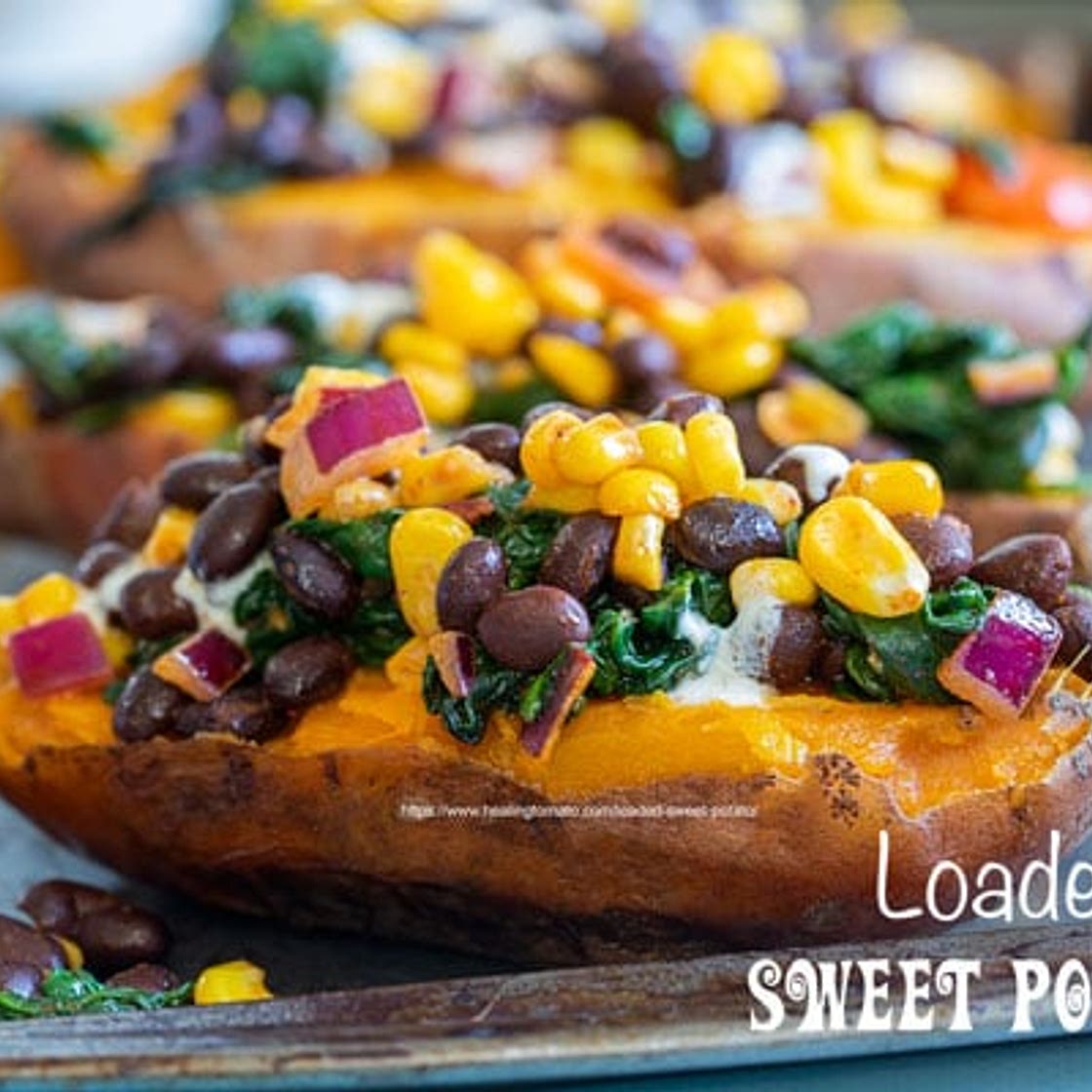 Loaded Sweet Potato