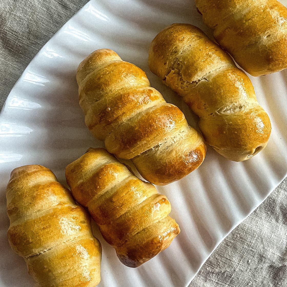 Vienna Sausage Breakfast Rolls