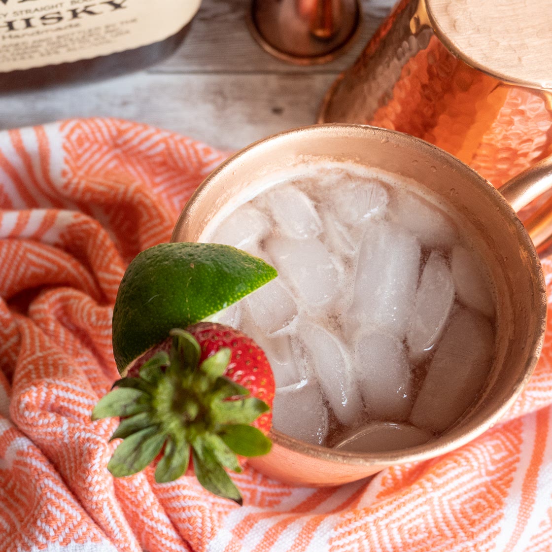 Honey Strawberry Kentucky Mule