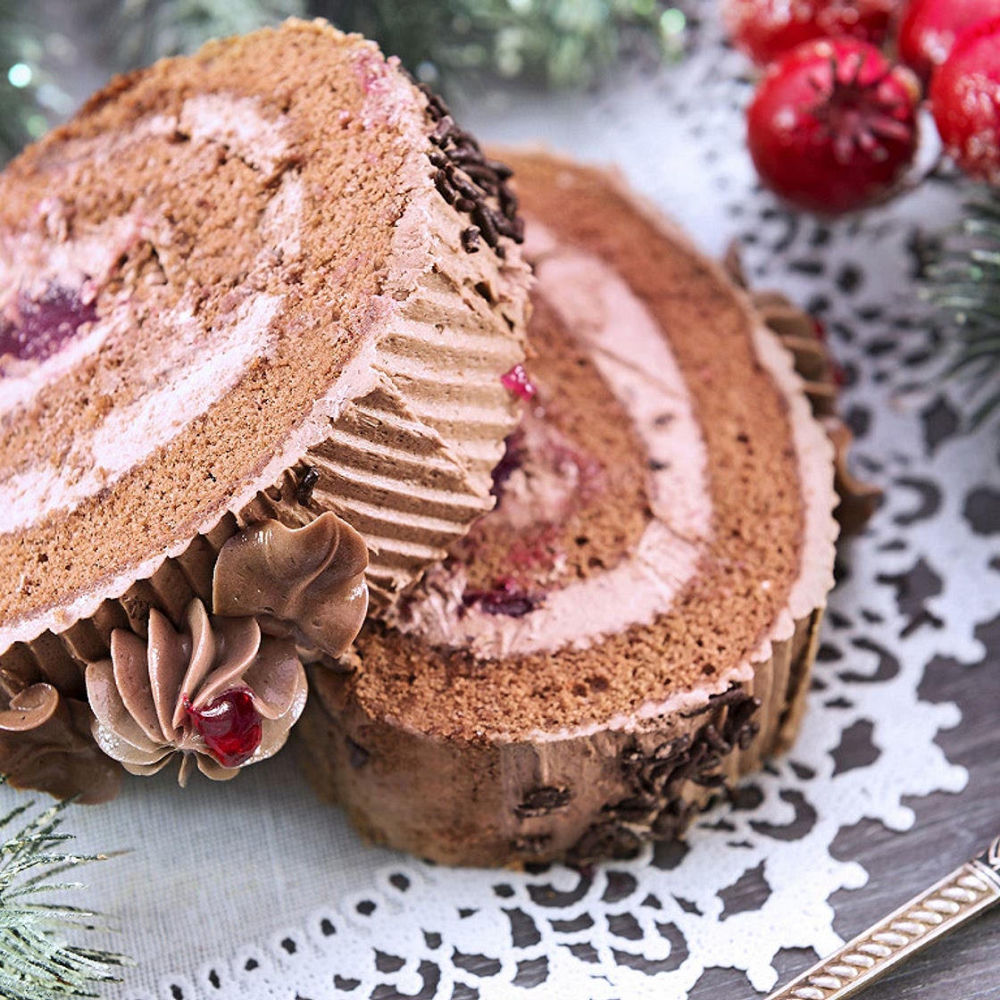 Bûche au pain d'épices