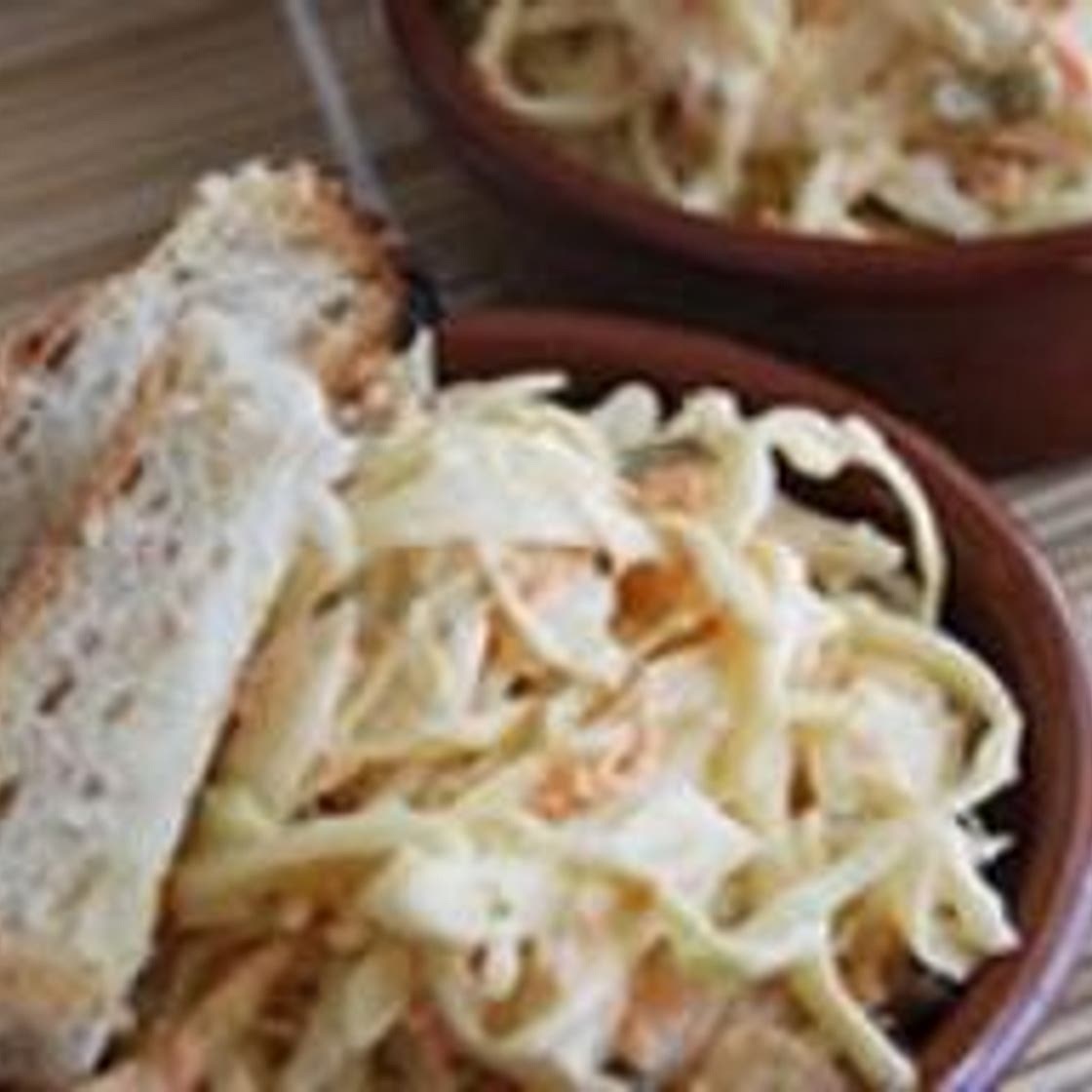 Salade de chou façon salade César