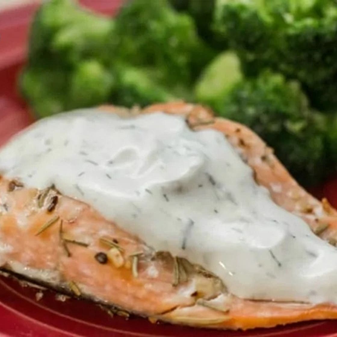 Keto Rosemary Dill Salmon