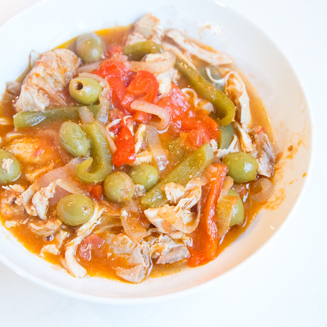 Instant Pot Chicken Ropa Vieja