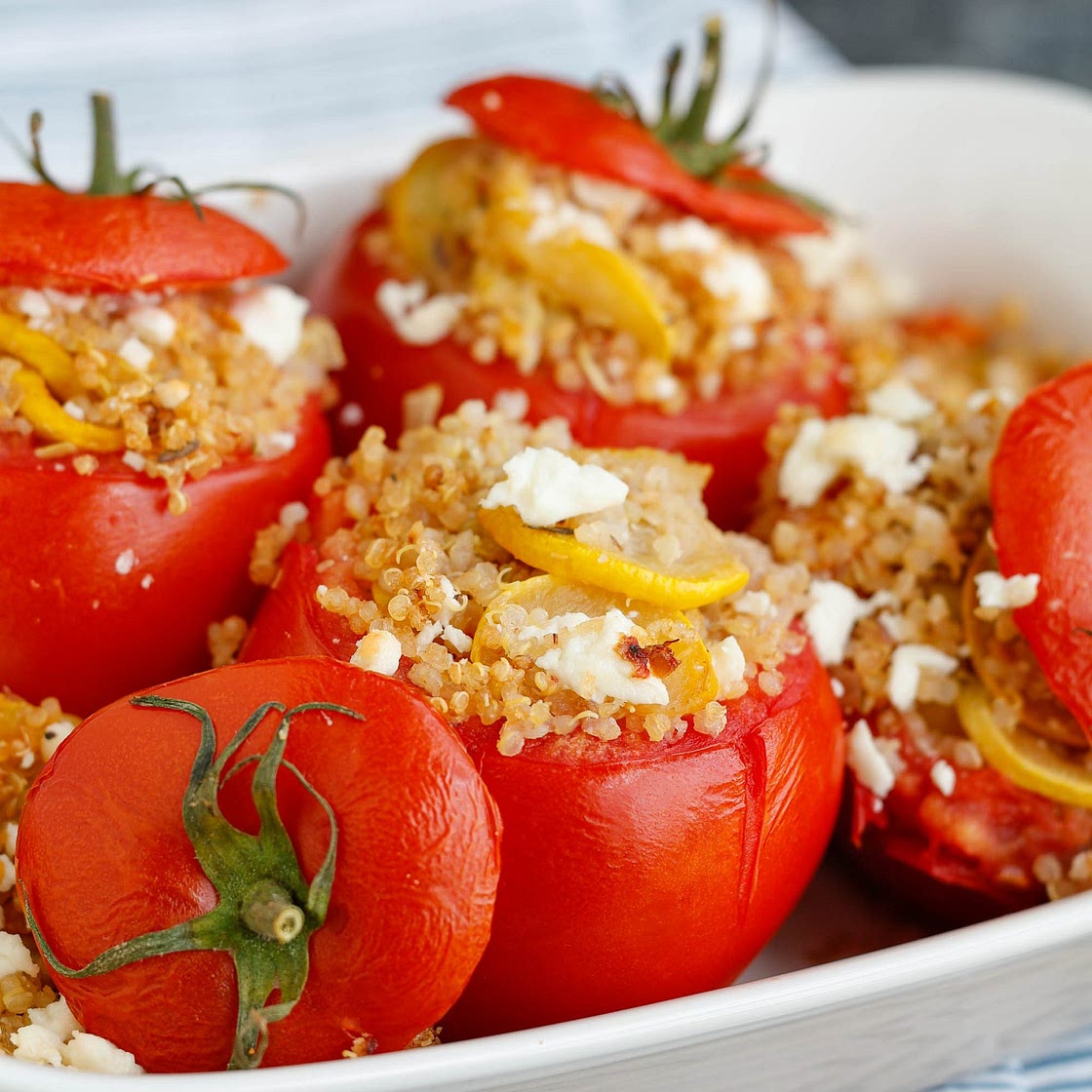Quinoa Stuffed Tomatoes Recipe