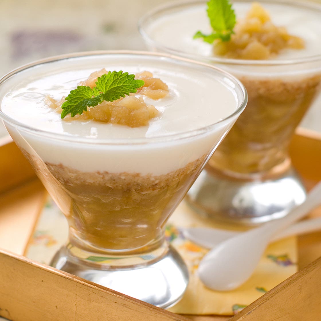 Verrines poires spéculoos