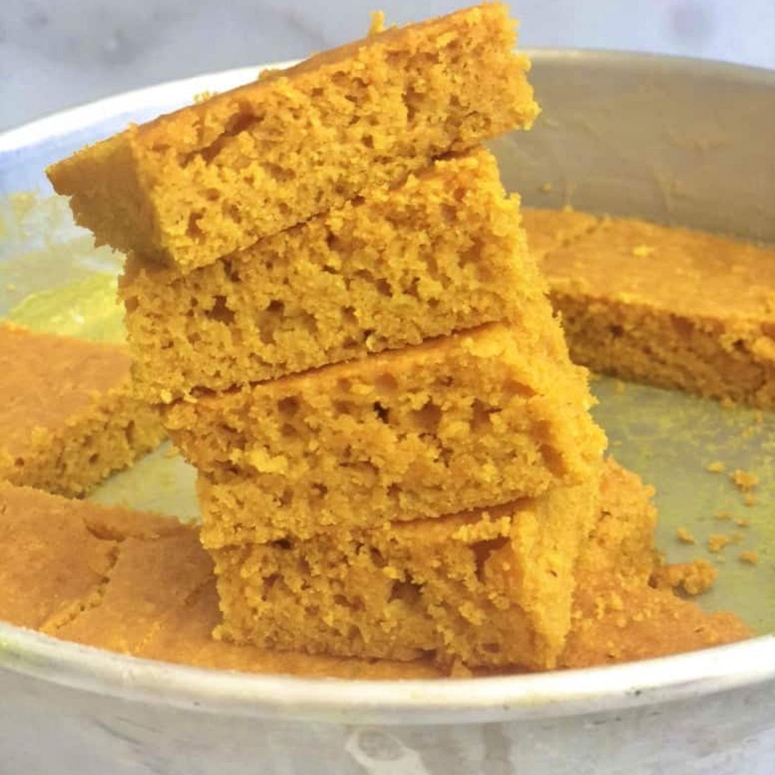 Easy Low Carb Turmeric Cake - Sfoof