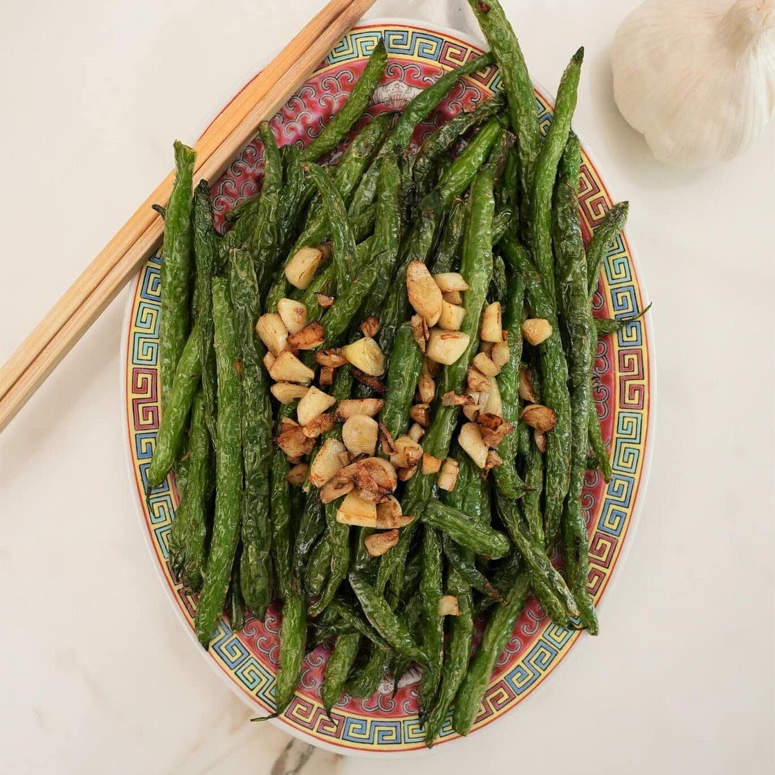 Chinese Garlic Green Beans (Restaurant Style)