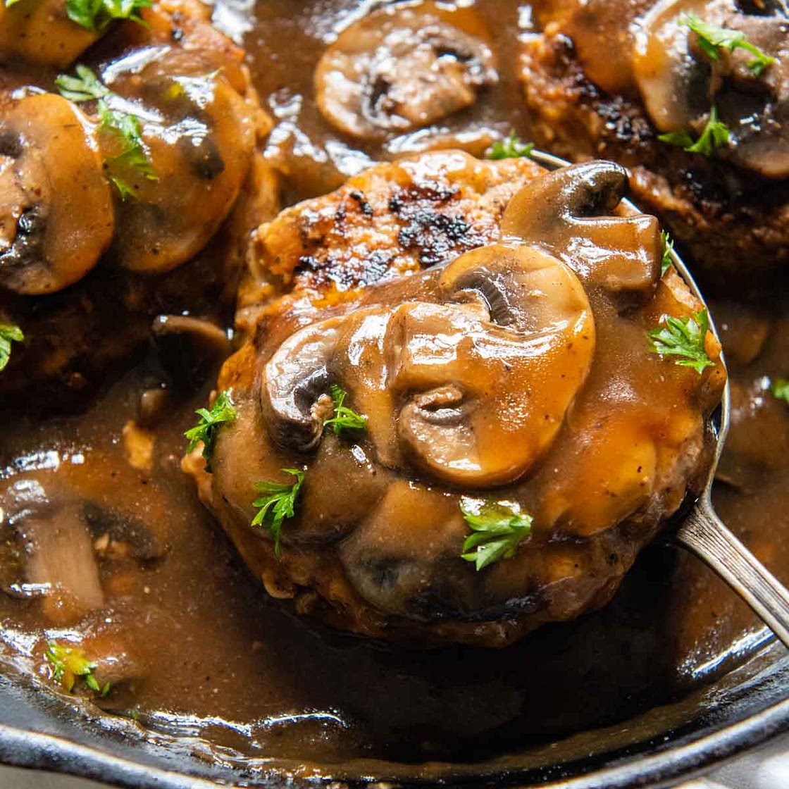 Gluten-Free Salisbury Steak (Old School Taste!)