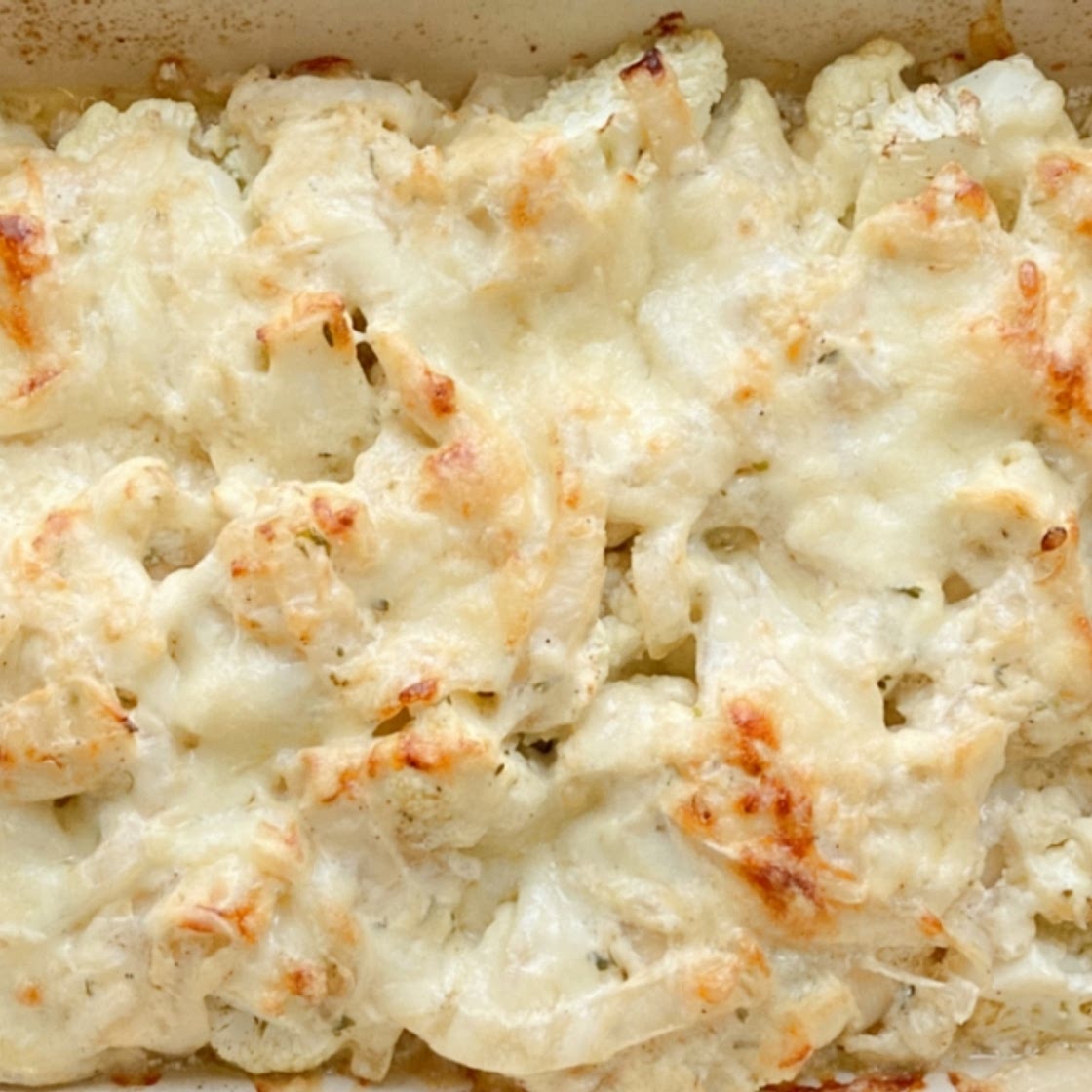 French Onion Cauliflower Bake