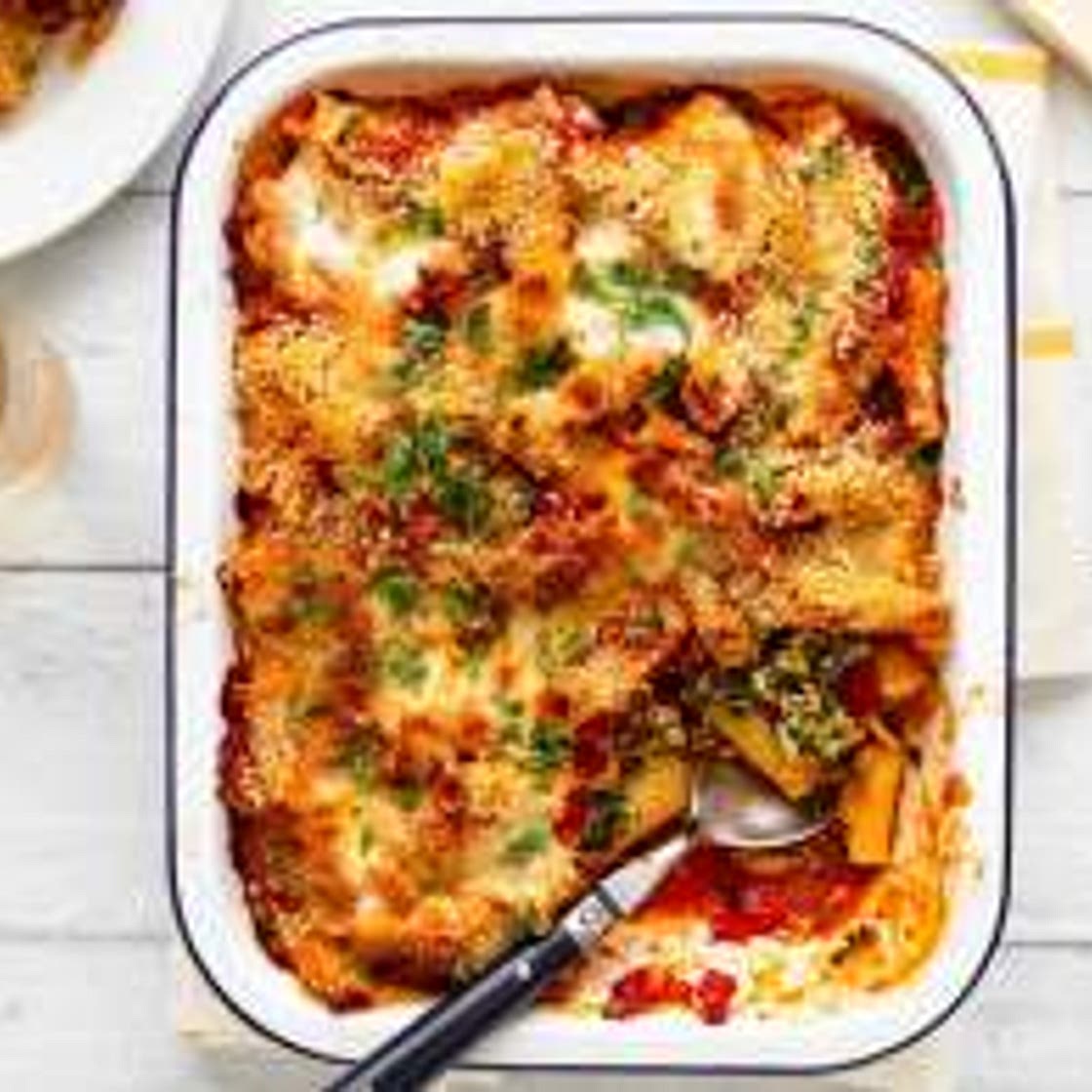 Spinach and Ricotta Pasta Bake