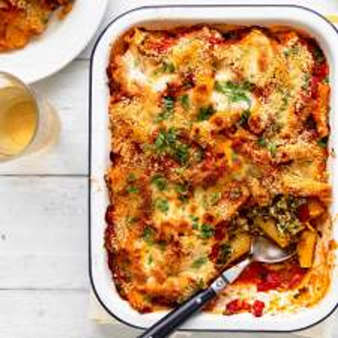 Spinach and Ricotta Pasta Bake