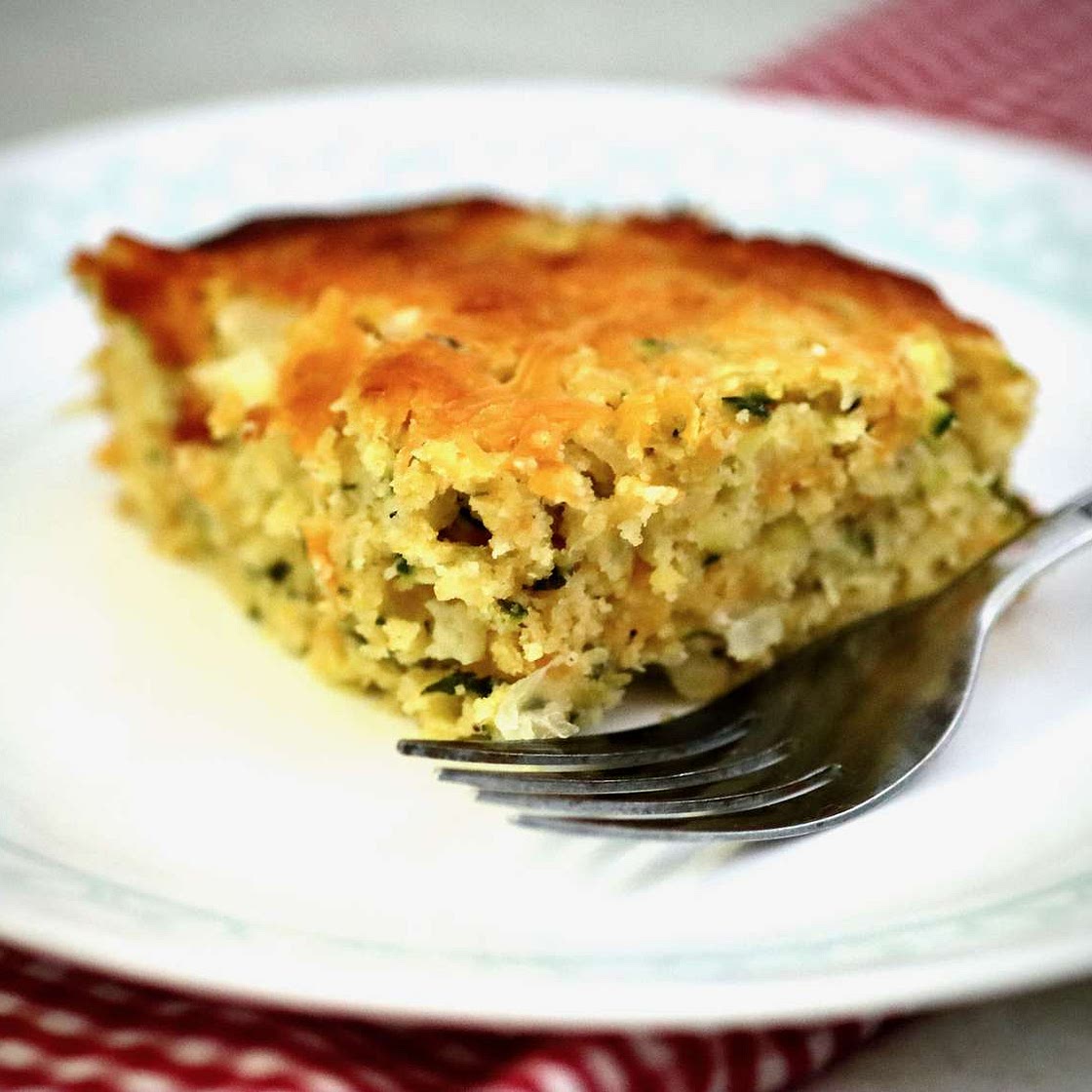 Zucchini Cornbread Casserole