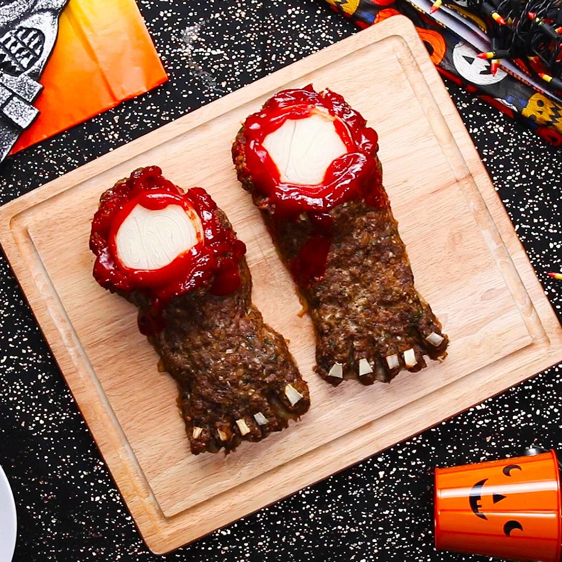 Halloween Feet Loaf Recipe by Tasty