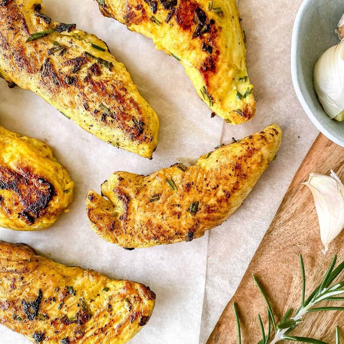 Rosemary Chicken Fillets (Pan Fried)