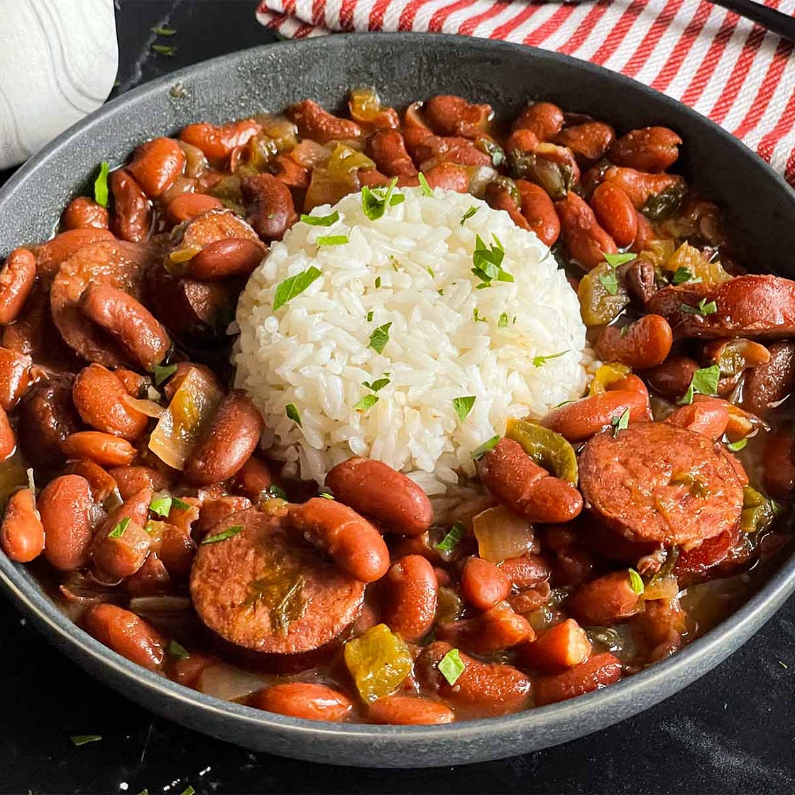 Slow Cooker Red Beans and Rice Recipe