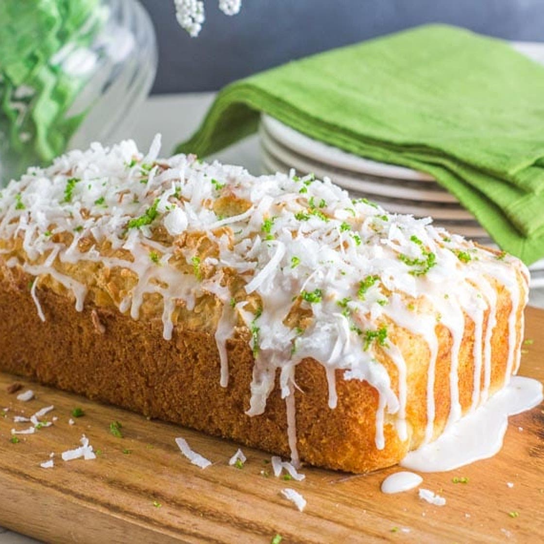 Low FODMAP Coconut Lime Bread