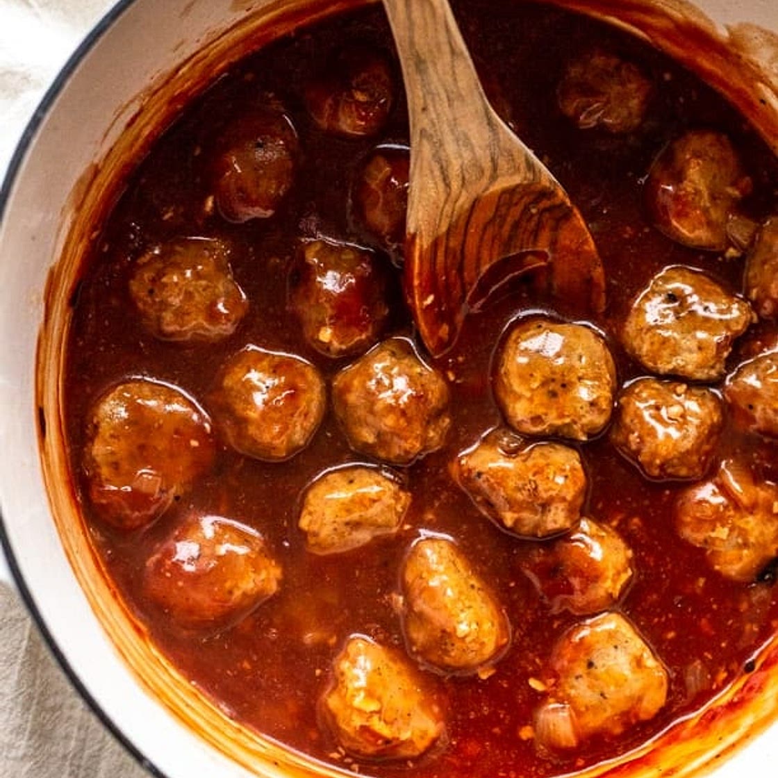 Sweet Cranberry Orange Turkey Meatballs
