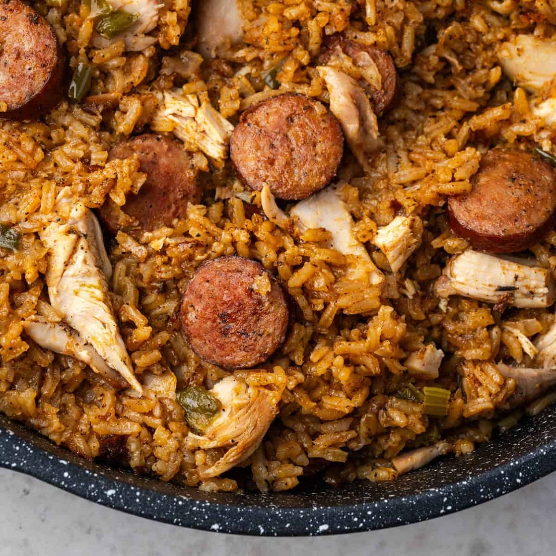 Cajun Chicken and Sausage Jambalaya