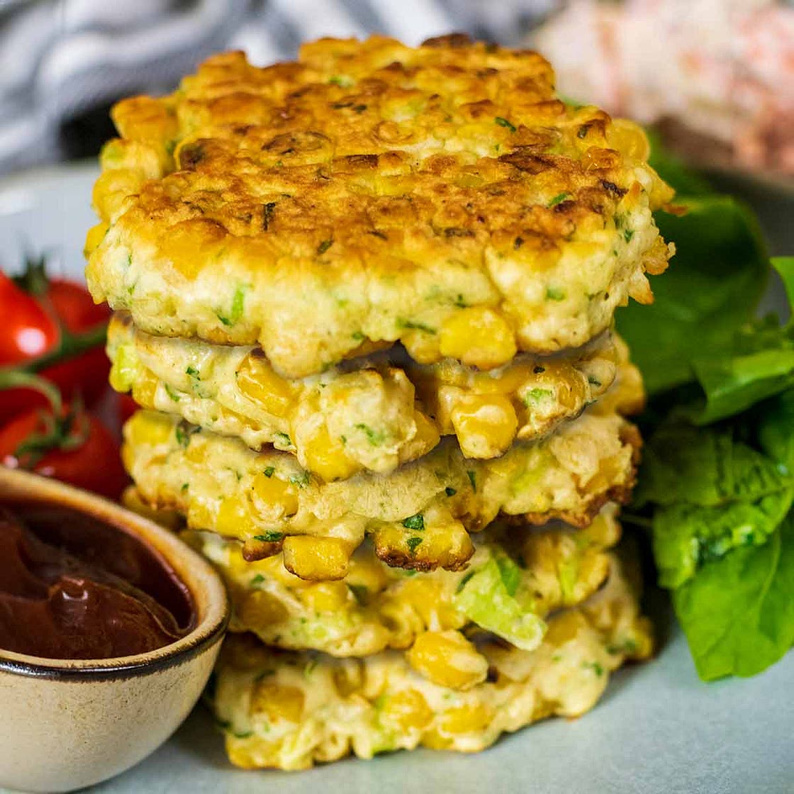 Easy Sweetcorn Fritters