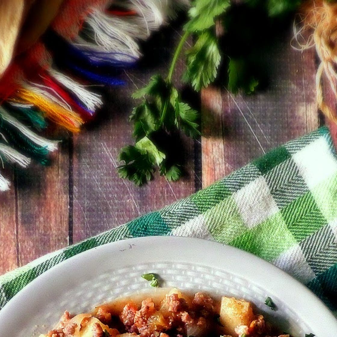 Easy Picadillo Ranchero with Potatoes