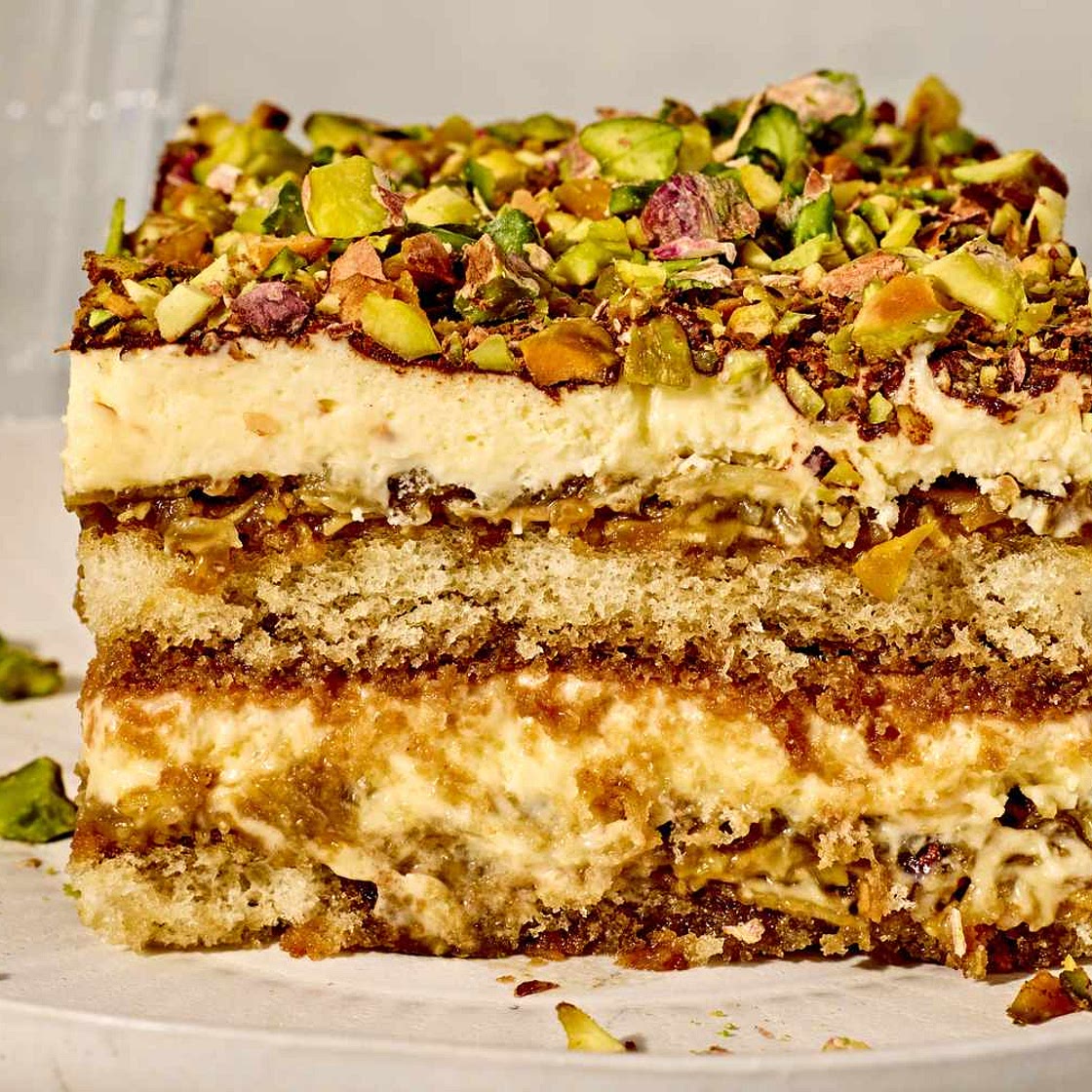 Dubai Chocolate Tiramisu