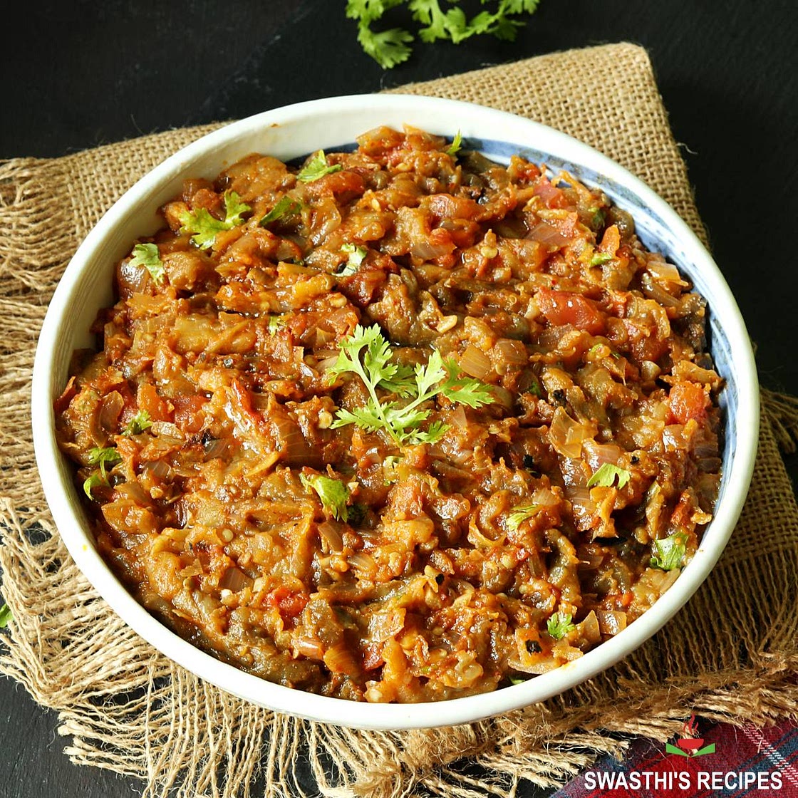 Baingan Bharta Recipe (Eggplant Bharta)