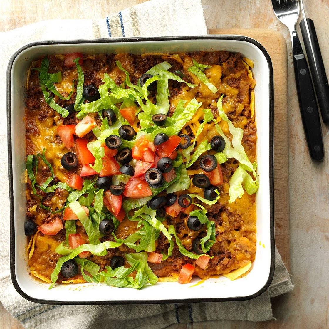 Taco Salad Casserole