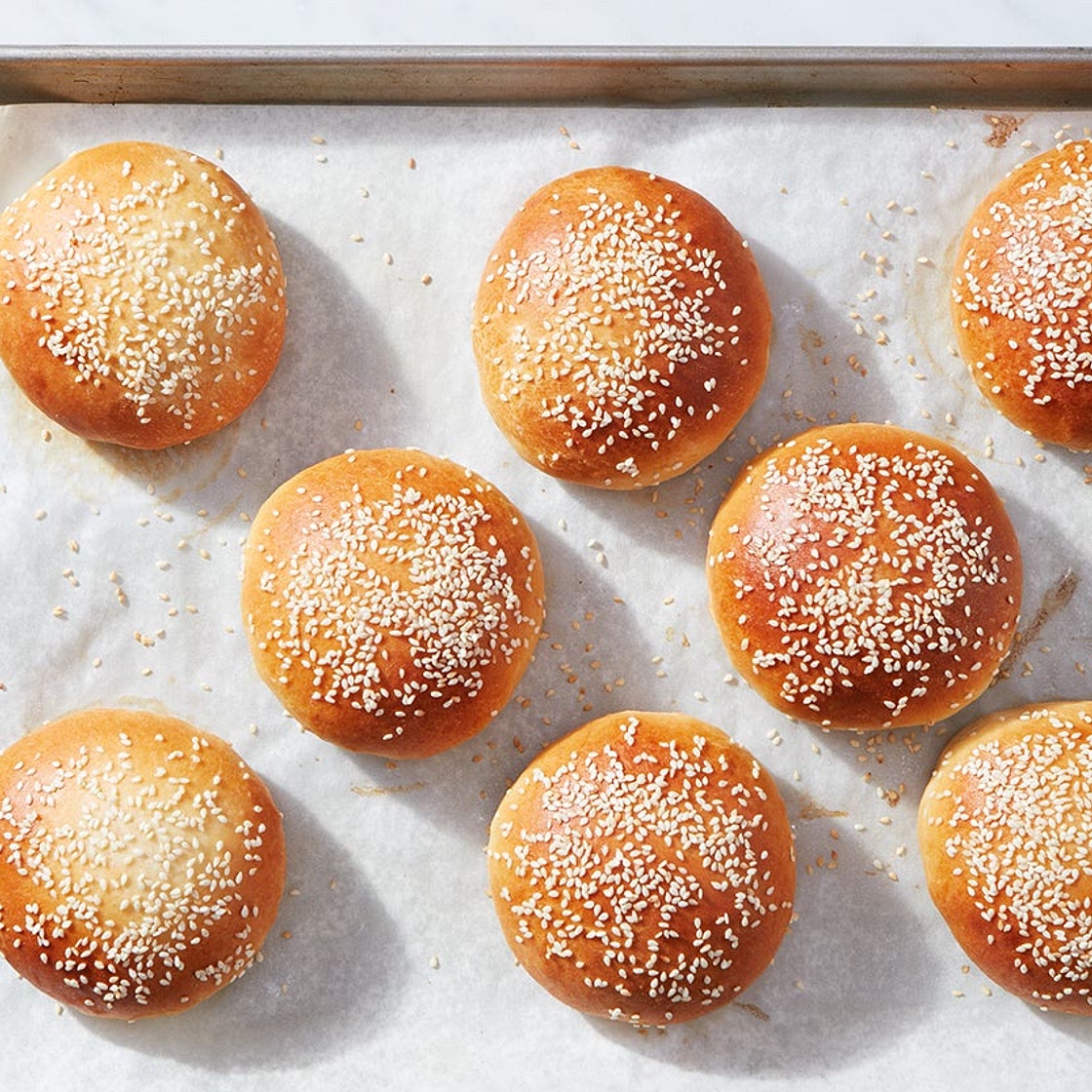 Beautiful Burger Buns