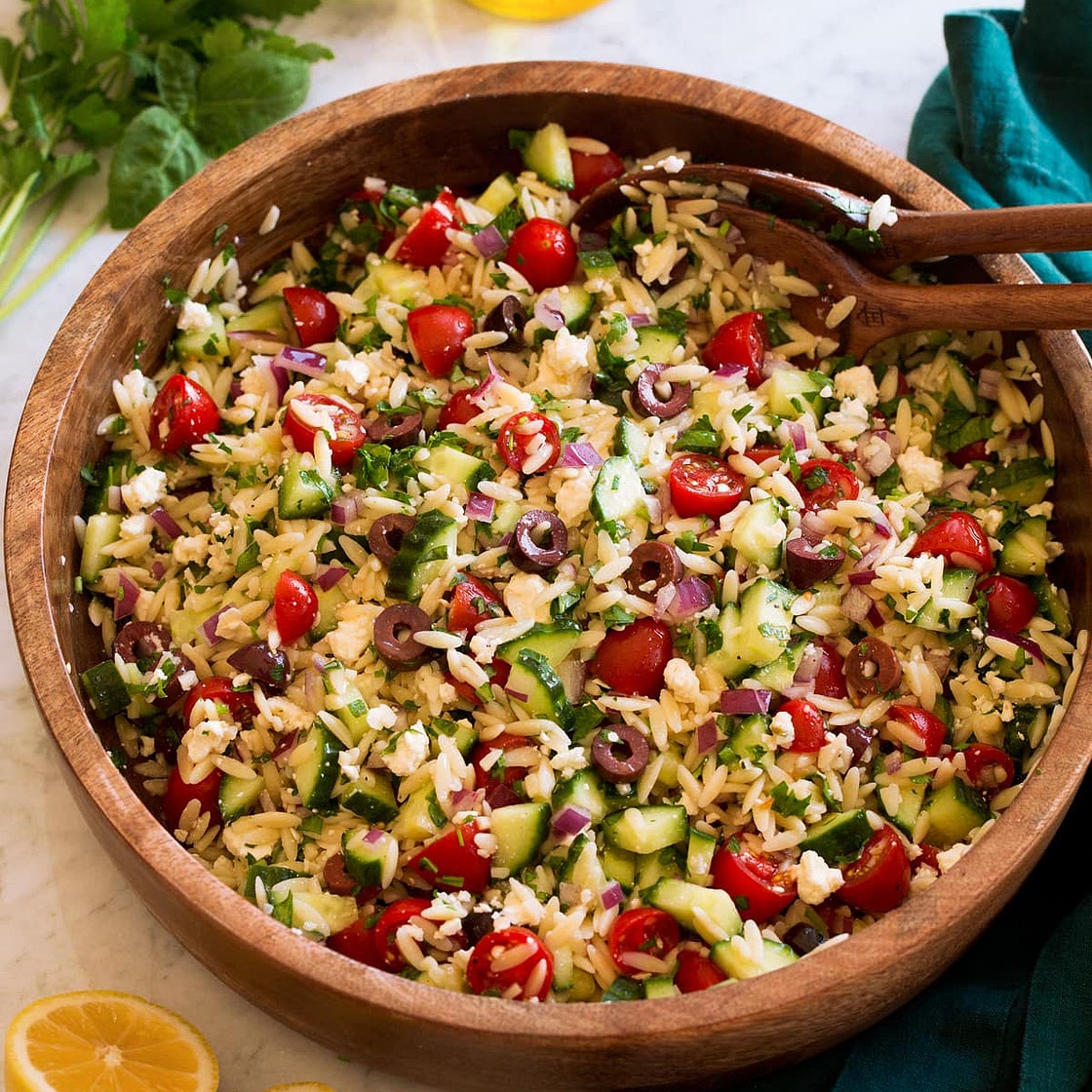 Greek Orzo Salad