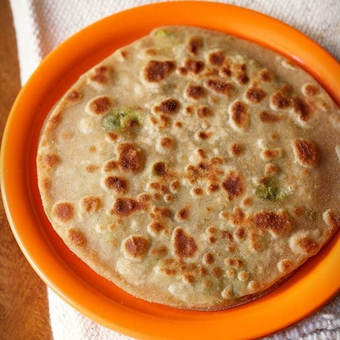 Matar Paratha | Peas Paratha