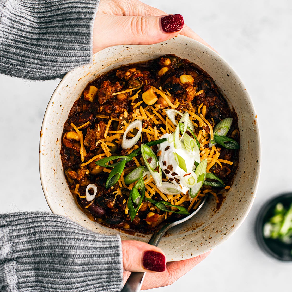 Easy Instant Pot Turkey Chili