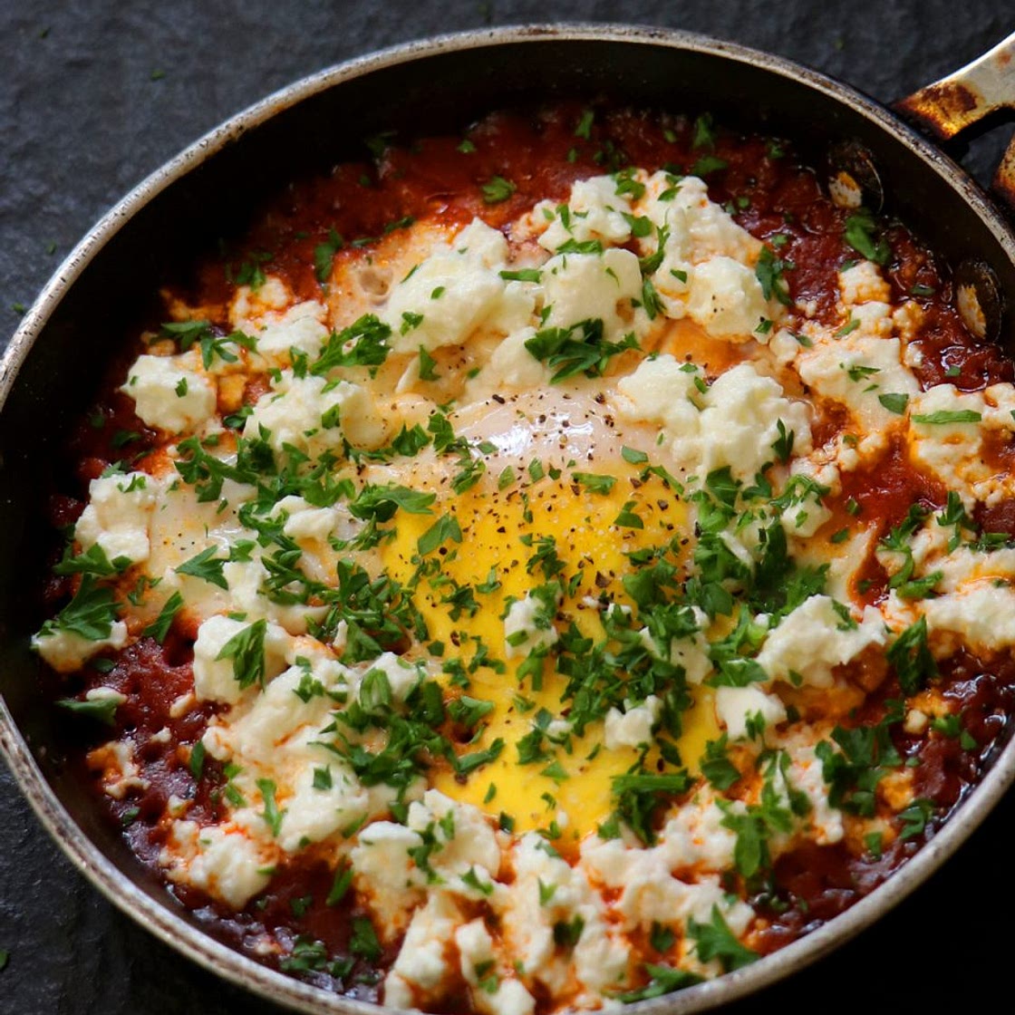 5 Ingredient Keto Shakshuka