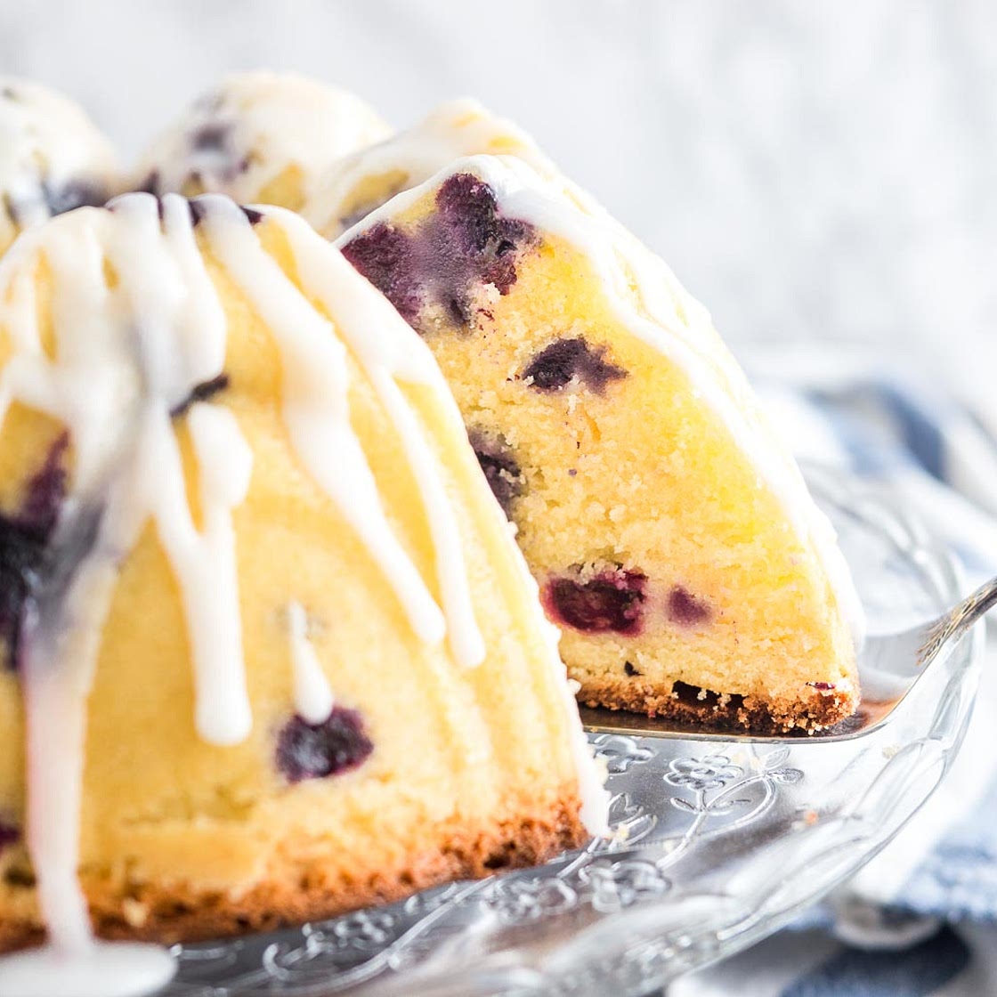 Lemon Blueberry Bundt Cake