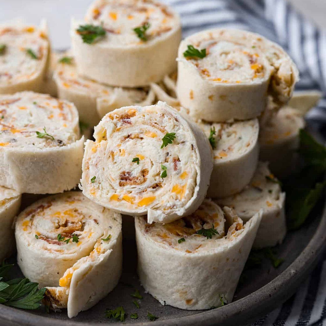 Chicken Bacon Ranch Pinwheels