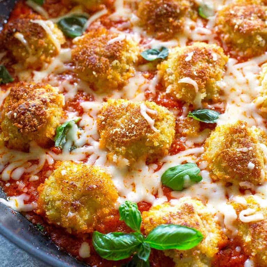 Chicken Parmesan Meatballs