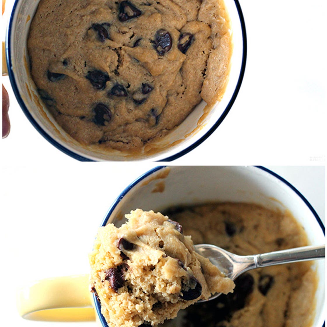 Chocolate Chip Cookie in a Cup