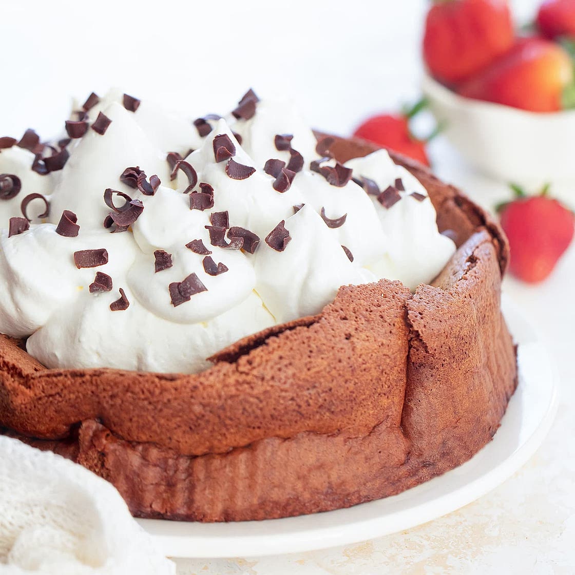 4 Ingredient Chocolate Cloud Cake