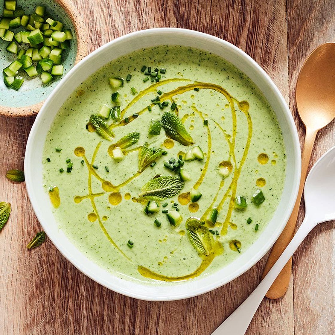 Cucumber soup