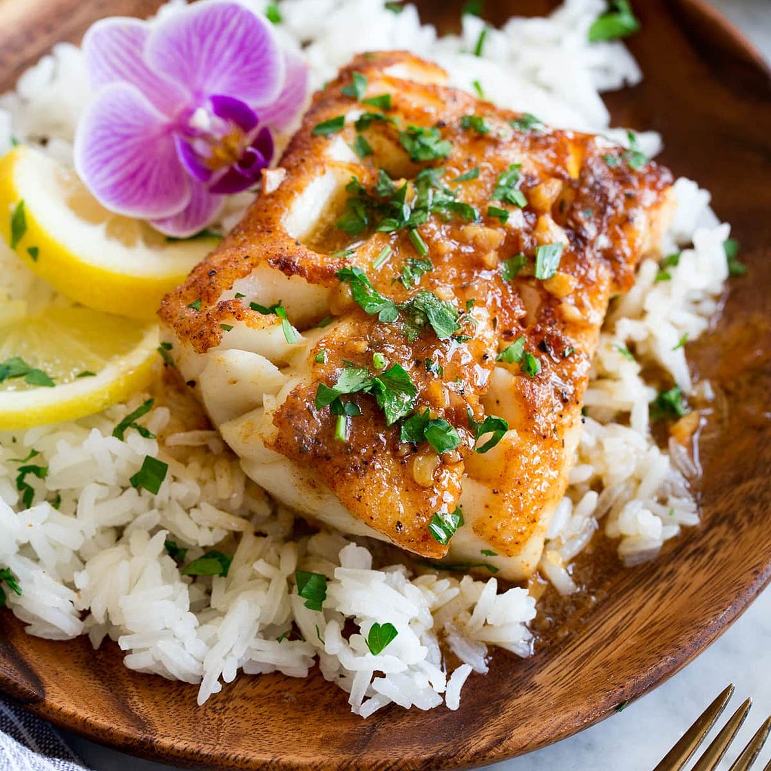 Lemon Butter Cod Recipe