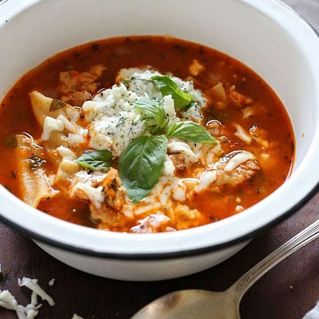 Lasagna Soup
