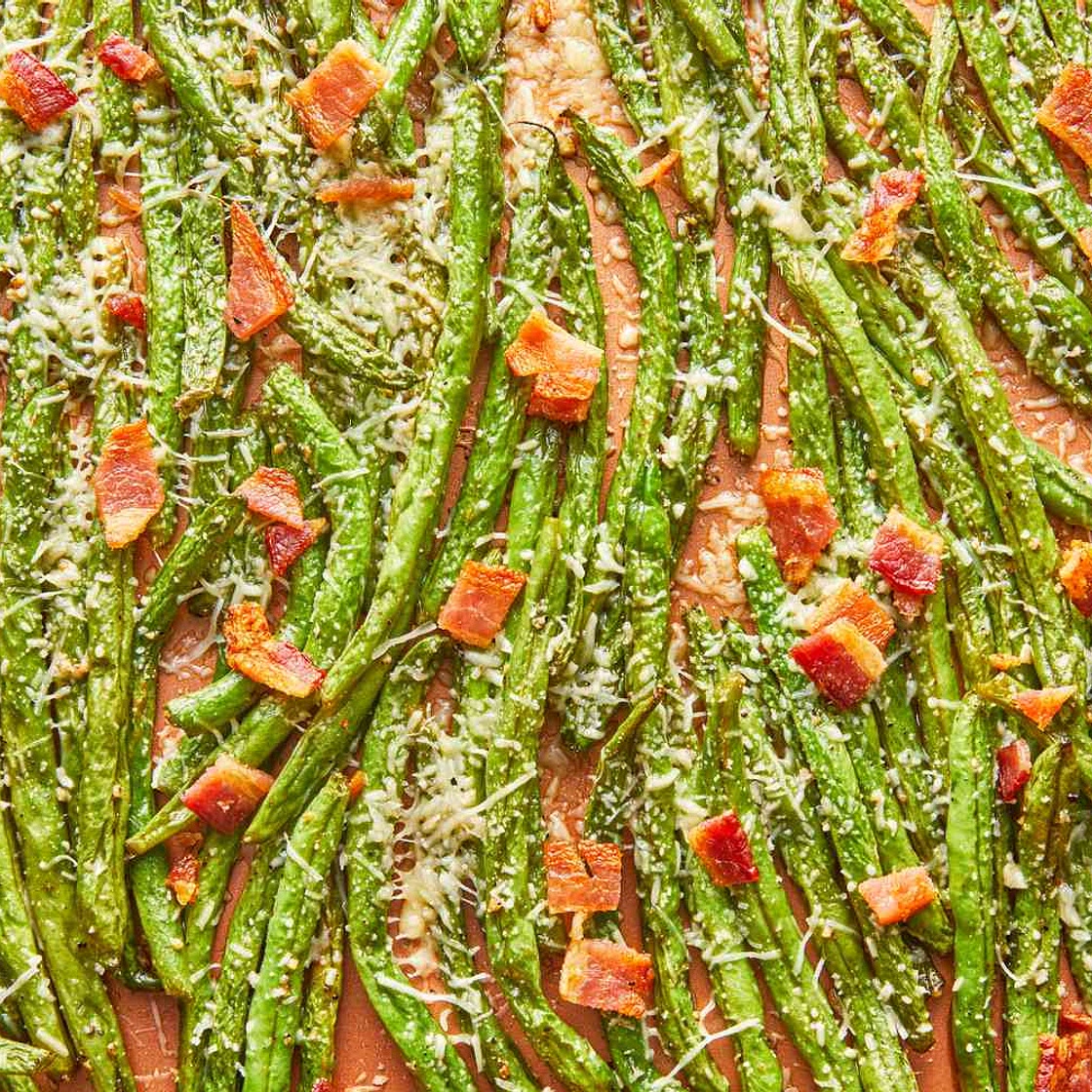 Garlic Parmesan Green Beans