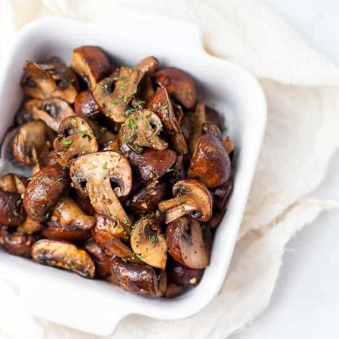 Air Fryer Mushrooms