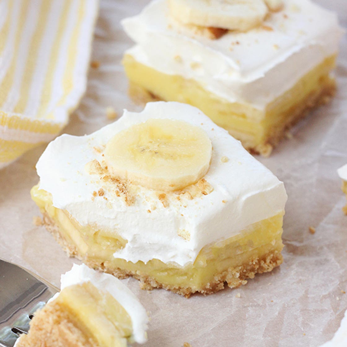 Banana Cream Pie Bars