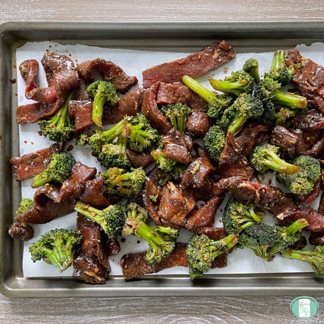 Sheet Pan Beef and Broccoli