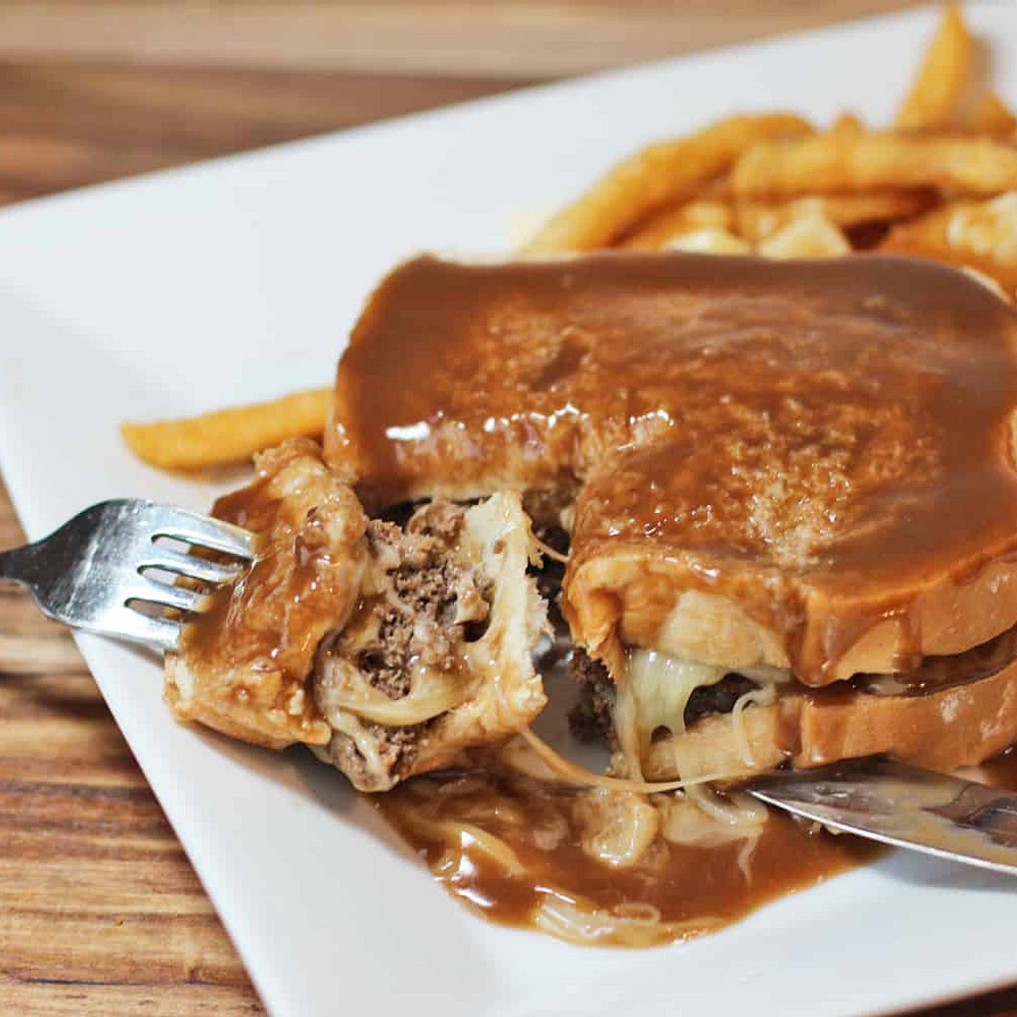 Hot Hamburger Sandwiches